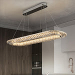 Tanager Crystal Geometric Chandelier for Dining Room and Foyer