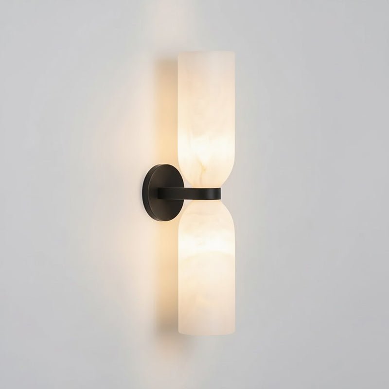 Alabaster Nexus Wall Sconce — Handcrafted Spanish Stone Up-Down Light