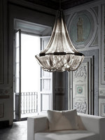 Tassel Aluminum Chain Chandelier