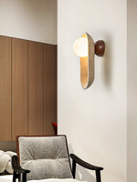 Tavian Arch Travertine Wall Sconce in Yellow Travertine