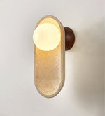 Tavian Arch Travertine Wall Sconce in Yellow Travertine