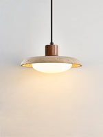 Tavola Travertine Pendant Light – Natural Stone LED Pendant for Dining & Kitchen