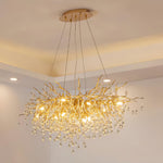 Teardrop Crystal Chandelier