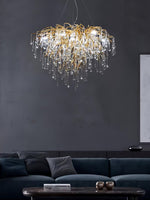 Teardrop Crystal Chandelier