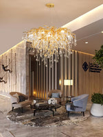 Teardrop Crystal Chandelier