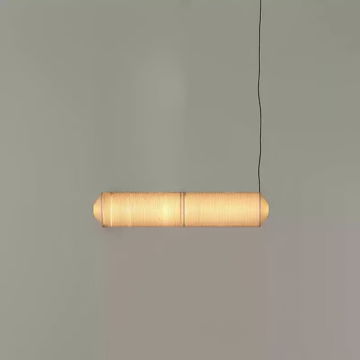 Tekio Designer Pendant Light with Silk Shade for Modern Interiors