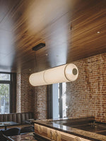 Tekio Designer Pendant Light with Silk Shade for Modern Interiors