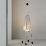 Obelisk Mesh Floor Lamp – Modern Sculptural LED Floor Light for Living Room
