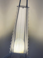 Obelisk Mesh Floor Lamp – Modern Sculptural LED Floor Light for Living Room