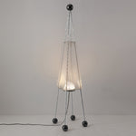 Obelisk Mesh Floor Lamp – Modern Sculptural LED Floor Light for Living Room