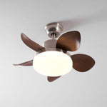 Terra Walnut Ceiling Fan with Integrated LED Light