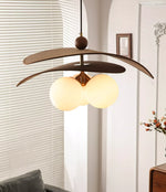 Terra Bloom Sculptural Pendant Light with Layered Shades