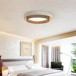 Terra Forge Ceiling Light in Yellow Travertine