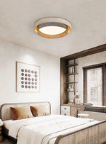 Terra Forge Ceiling Light in Yellow Travertine