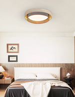 Terra Forge Ceiling Light in Yellow Travertine