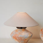 Terra Nova Ceramic Table Lamp with Linen Shade for Modern Interiors