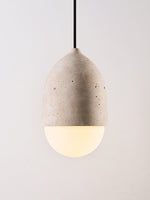 Terra Orb Cluster Pendant Light – Natural Travertine & Glass Trio