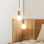 Terrava Stone Pendant Light – Handcrafted Travertine Mini Pendant for Modern Interiors