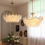 texture-glass-leaf-chandelier