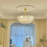texture-glass-leaf-chandelier