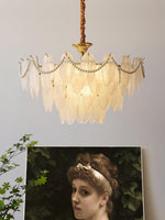 texture-glass-leaf-chandelier