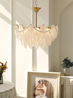 texture-glass-leaf-chandelier