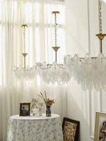 texture-glass-leaf-chandelier