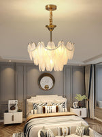 texture-glass-leaf-chandelier