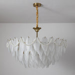 texture-glass-leaf-chandelier