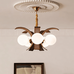 Thalina Grove Chandelier – Modern Fabric-Wrapped Ceiling Light for Dining and Living Rooms