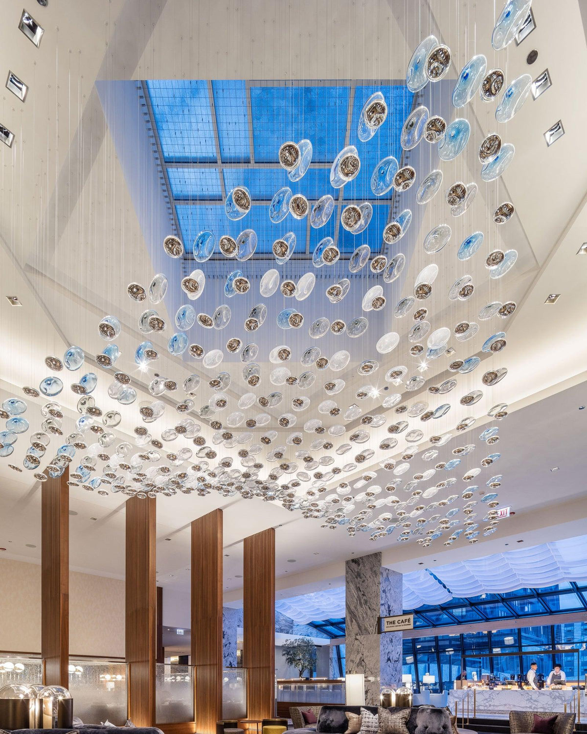 diy-flying-wave-chandelier