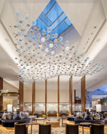 diy-flying-wave-chandelier
