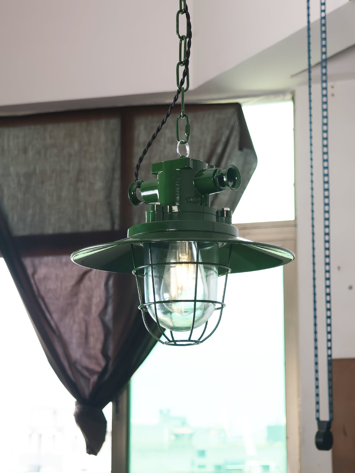 thorlux-green-pendant-light
