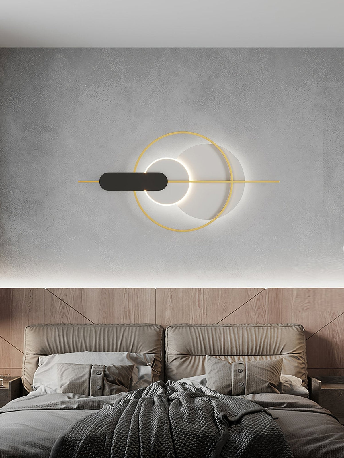 Three Round Wall Lamp