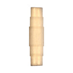Tiered Alabaster Column Wall Sconce – Modern LED Wall Light for Entryway & Living Room