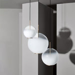 Tindari Glass Pendant Light – Modern LED Hanging Lamp for Living & Dining
