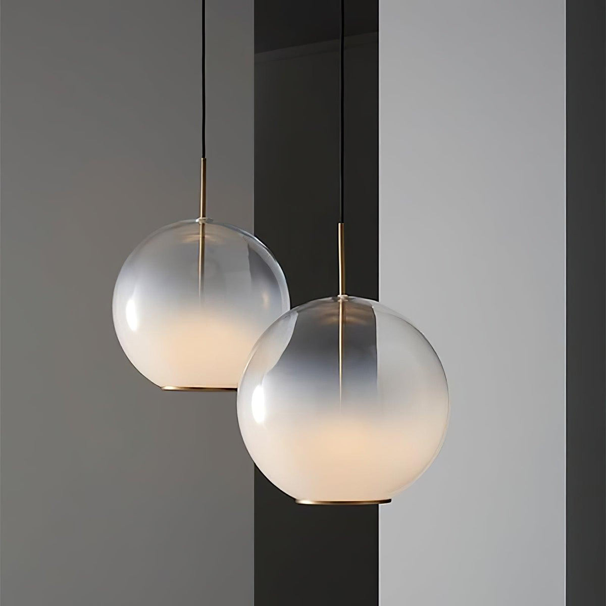 Tindari Glass Pendant Light – Modern LED Hanging Lamp for Living & Dining