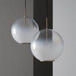Tindari Glass Pendant Light – Modern LED Hanging Lamp for Living & Dining
