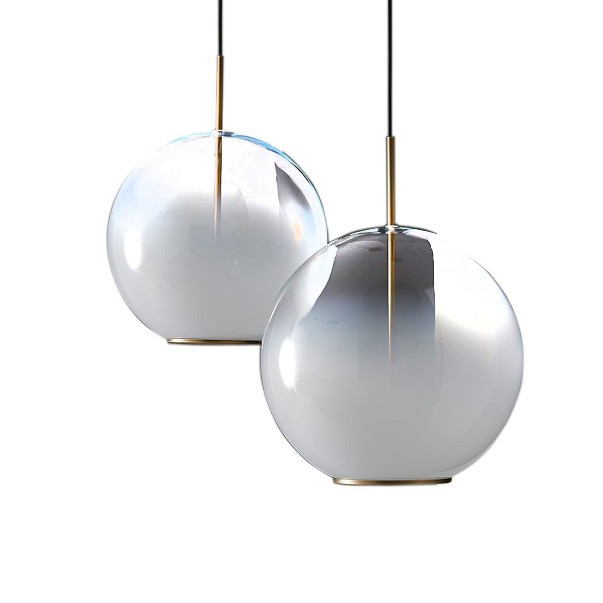 Tindari Glass Pendant Light – Modern LED Hanging Lamp for Living & Dining