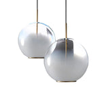 Tindari Glass Pendant Light – Modern LED Hanging Lamp for Living & Dining
