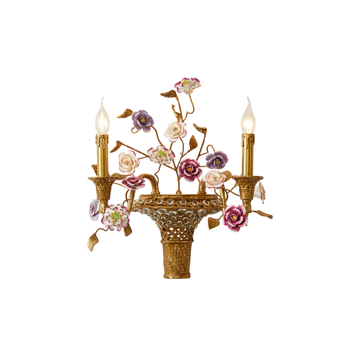 tole-ceramic-flower-wall-lamp