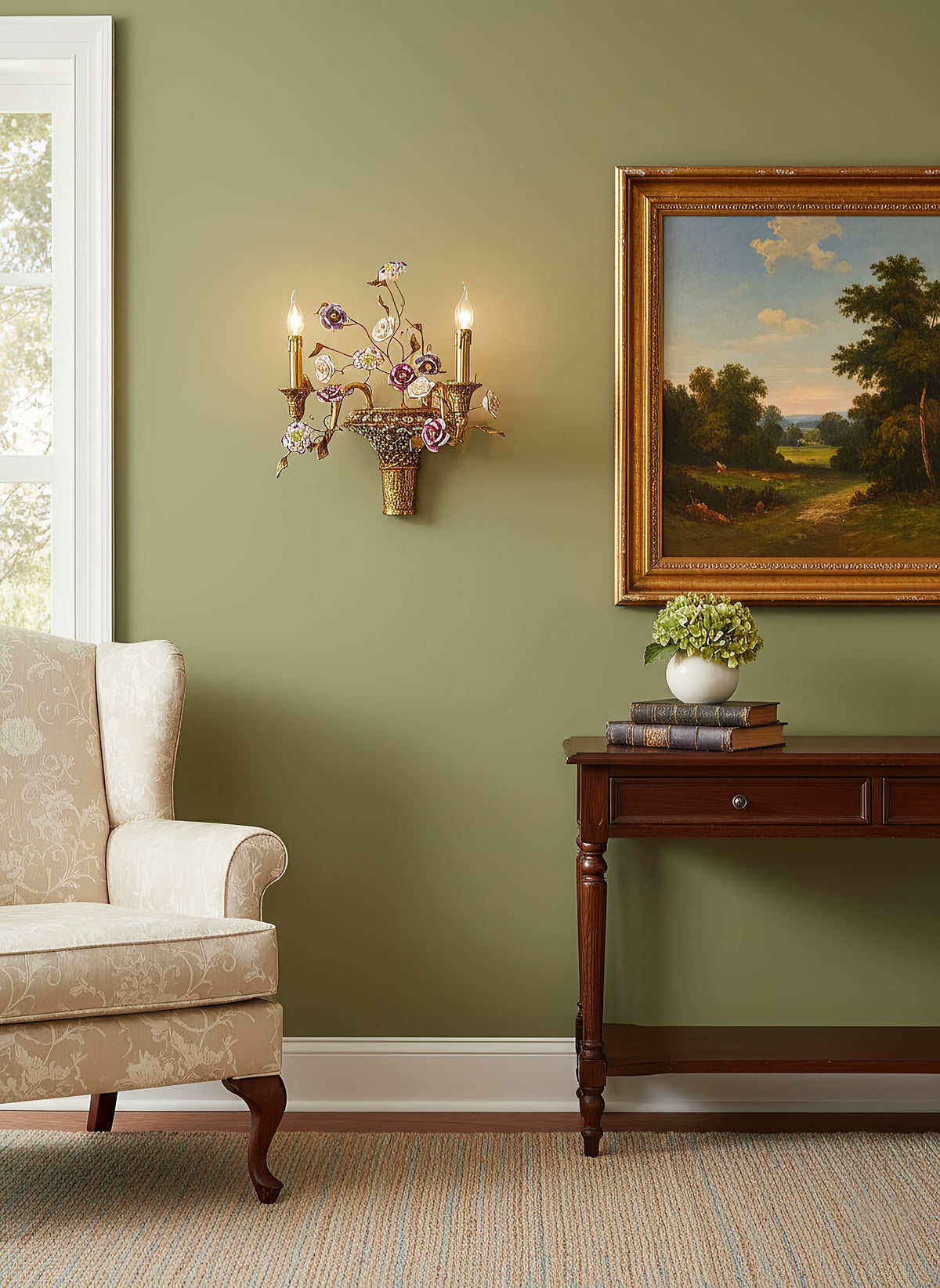 tole-ceramic-flower-wall-lamp