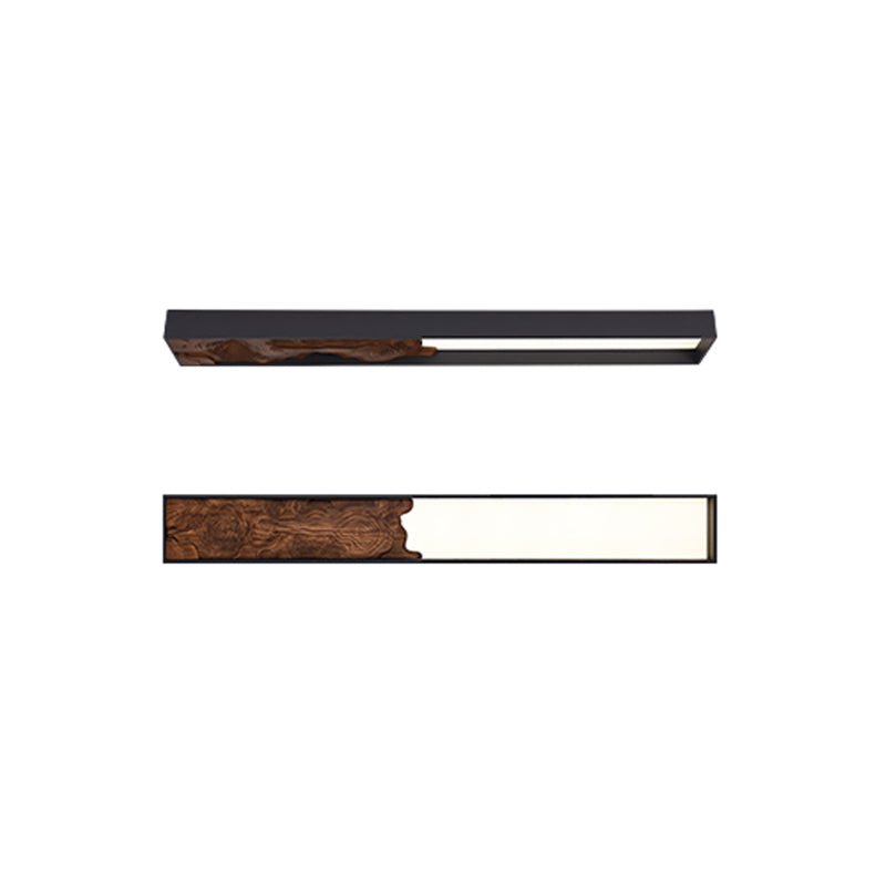 Topographic Lumen Wall Sconce – Sculptural Wood & LED Wall Light