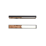 Topographic Lumen Wall Sconce – Sculptural Wood & LED Wall Light