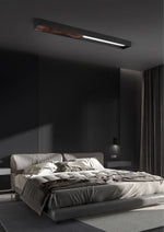 Topographic Lumen Wall Sconce – Sculptural Wood & LED Wall Light
