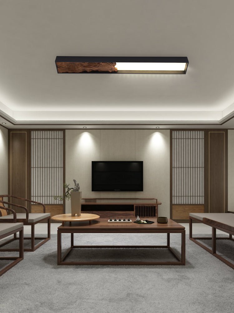 Topographic Lumen Wall Sconce – Sculptural Wood & LED Wall Light