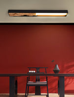 Topographic Lumen Wall Sconce – Sculptural Wood & LED Wall Light