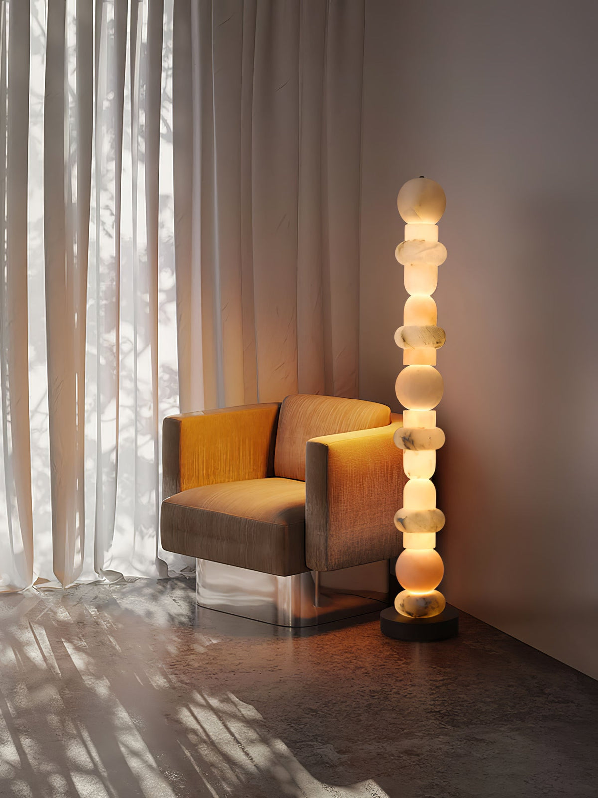 Spanish Alabaster Lamp
