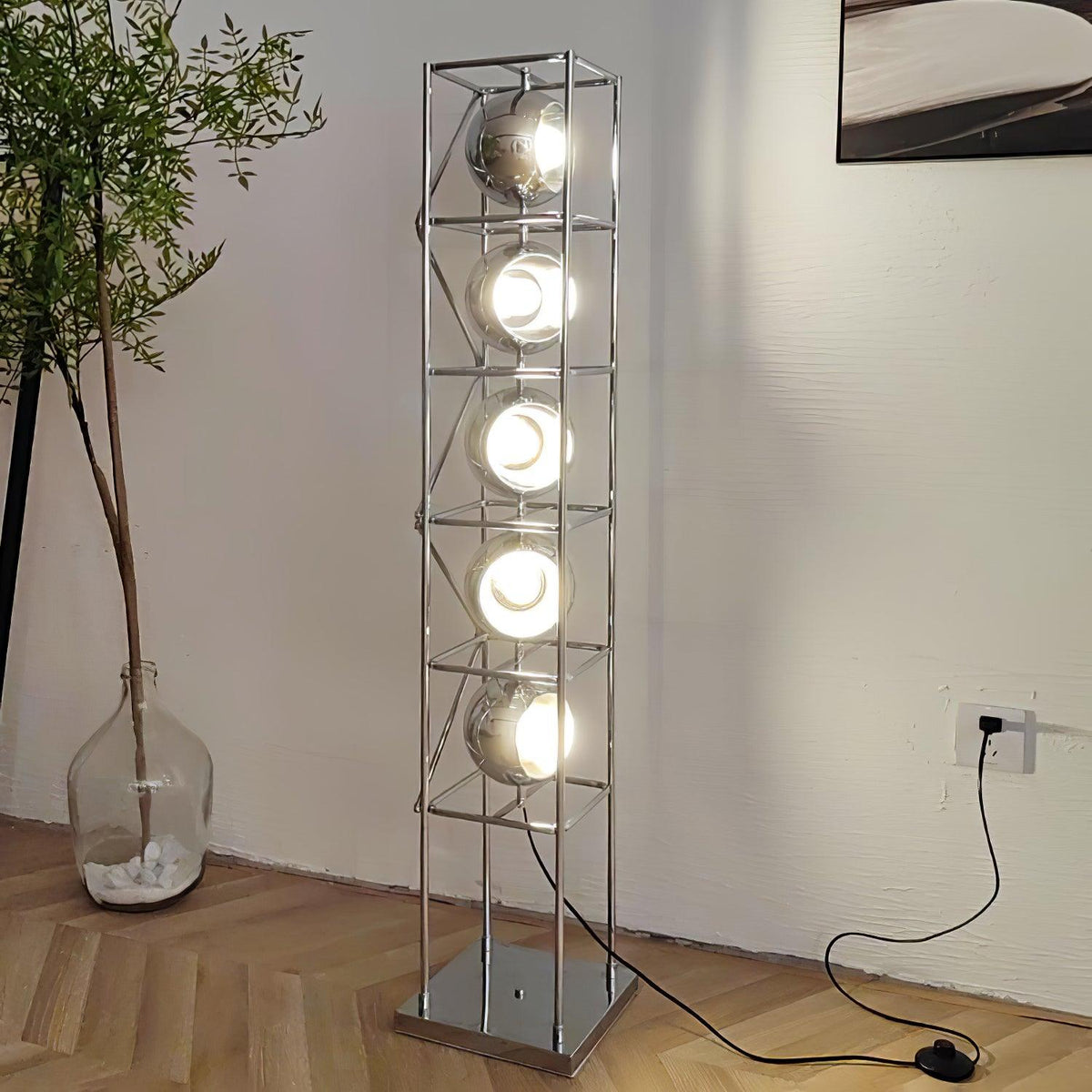 Tower Of Spheres Floor Lamp