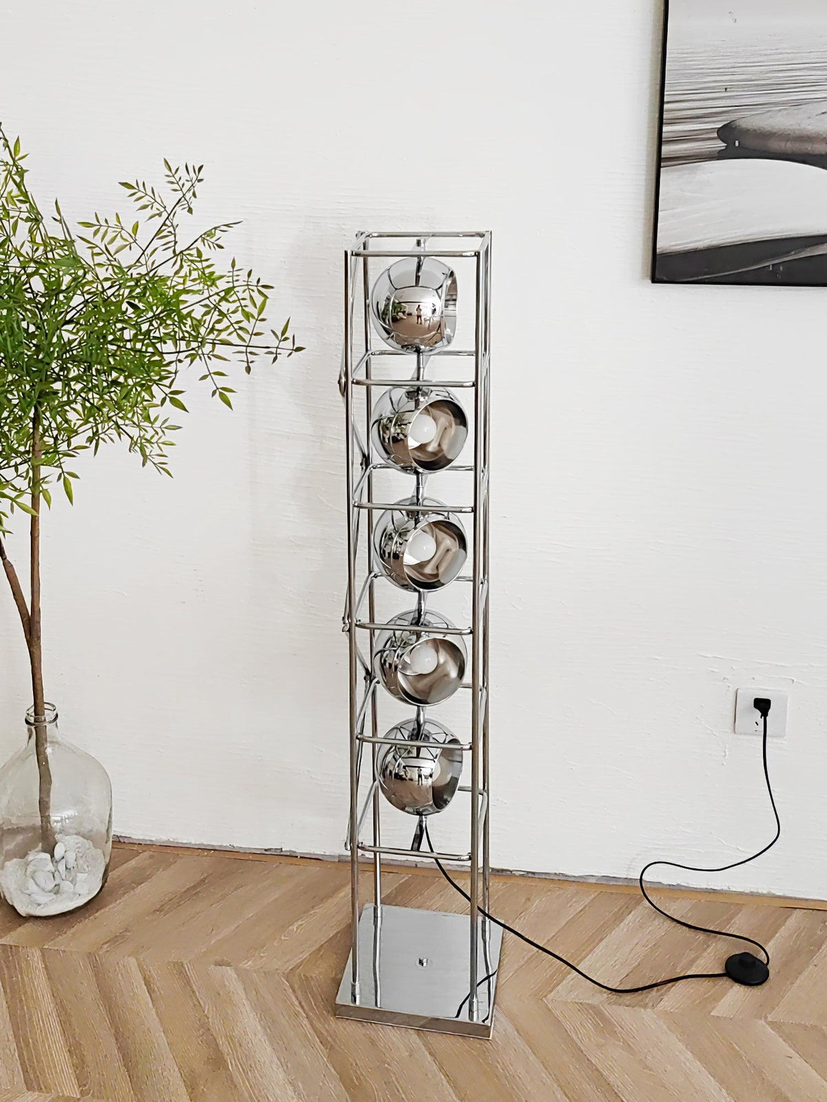 Tower Of Spheres Floor Lamp